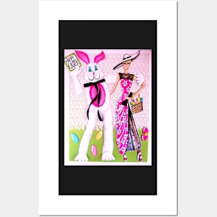 I Love The Easter Bunny! Posters and Art